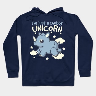 Rhino chubby unicorn Hoodie